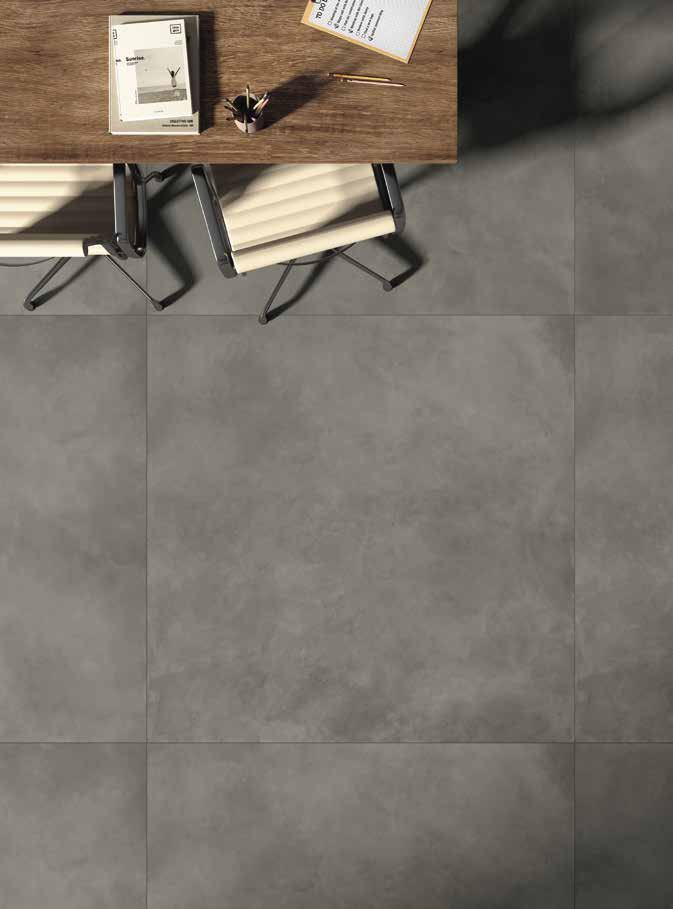 Clay – новите плочки от Mirage с ефект на бетон и смола
